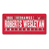 Long Wood Magnet 1.75"x3.75" | Red