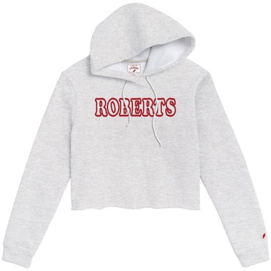 1636 Ladies Cropped Hood | Ash