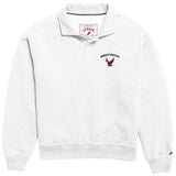Victory Springs Ladies Collar Pullover | Heather Varsity White