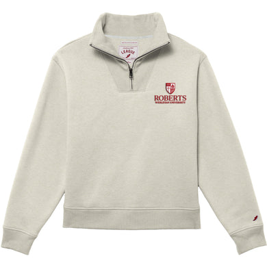 Ladies 1991 Brushed 1/4 Zip | Oatmeal