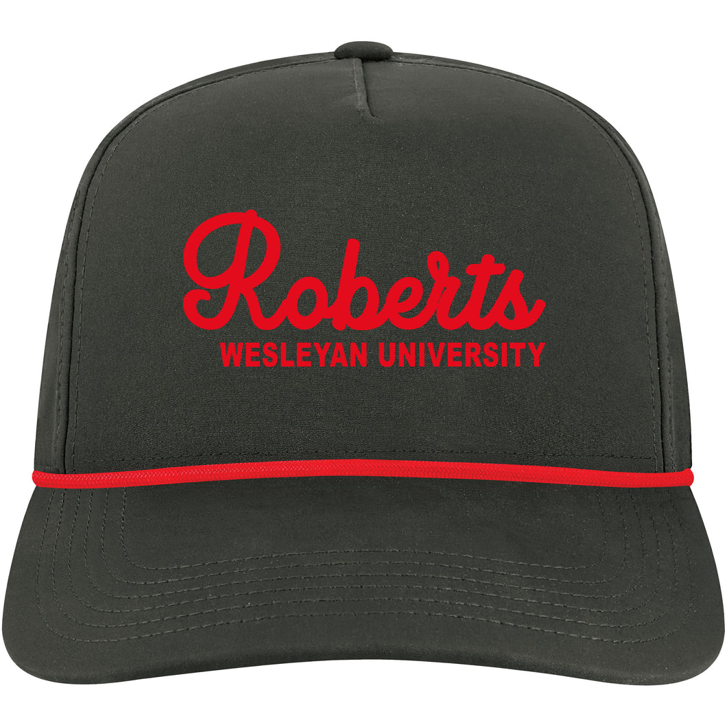 5-Panel Adjustable Hat | Black