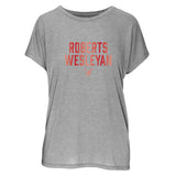 Ladies Blossom Short Sleeve Tee | Athletic Heather