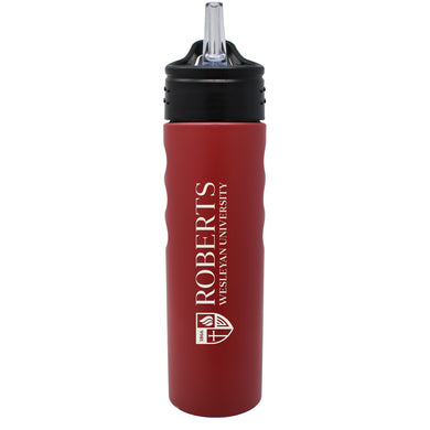 24 oz Grip Water Bottle, Red (F23)