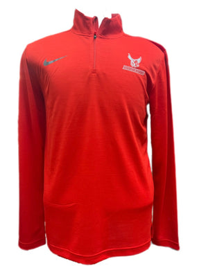 NIKE Intensity 1/4 Zip Top, Red (F23)