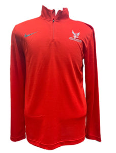 NIKE Intensity 1/4 Zip Top, Red (F23)