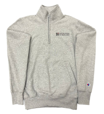 Northeastern Seminary 1/4 Zip, Grey