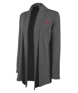 Women's Cardigan Wrap, Dark Charcoal