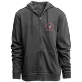 Vintage Full Zip | Charcoal