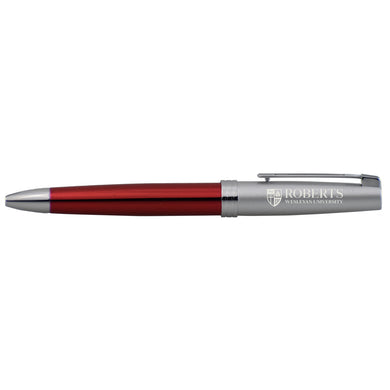 Barrel Twist Action Ballpoint Pen, Red (F23)