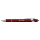 Color Rubber Grip Stylus Pen | Red
