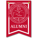 12 X 18 Dovetail Seal Banner| Red