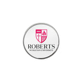 Foxboro Round Lapel Pin | White