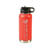 32oz. Stainless Steel Water Bottle | Red
