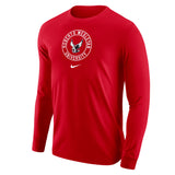 Nike Core Cotton Long Sleeve Tee | Red