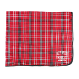 Premium Flannel Blanket | Red/White Plaid
