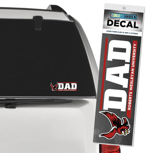 Standard Dad Decal, Red/Black