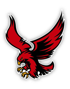 Roberts Redhawks Decal - D1