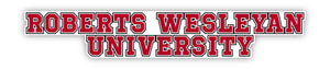 Roberts Wesleyan Stacked Decal - D6