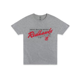 Youth Pinstripe Tee | Athletic Heather