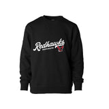 Toddler Vintage Script Crew | Black