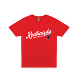 Youth Vintage Script Tee | Team Red
