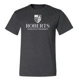 University Logo Tee | Black Heather