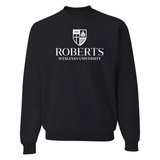 University Logo Crewneck Sweatshirt | Black