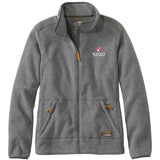 Ladies Mountain Classic Fleece Jacket | Charcoal Heather