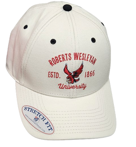 RWU ESTD. 1866 Stretch Fit Twill Hat, Stone (S24)