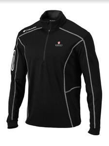 COLUMBIA Shotgun 1/4 Zip Pullover, Black