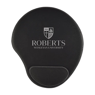 Ergonomic Velour Mouse Pad, Black (F23)