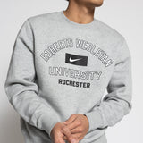 Nike Club Fleece Crew | Dark Heather