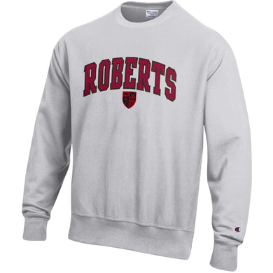 Reverse Weave Crew | Silver Grey